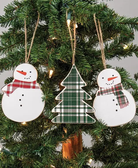 Custom Snowman Ornament